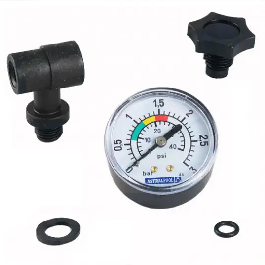 Manomètre complet pour filtre à sable